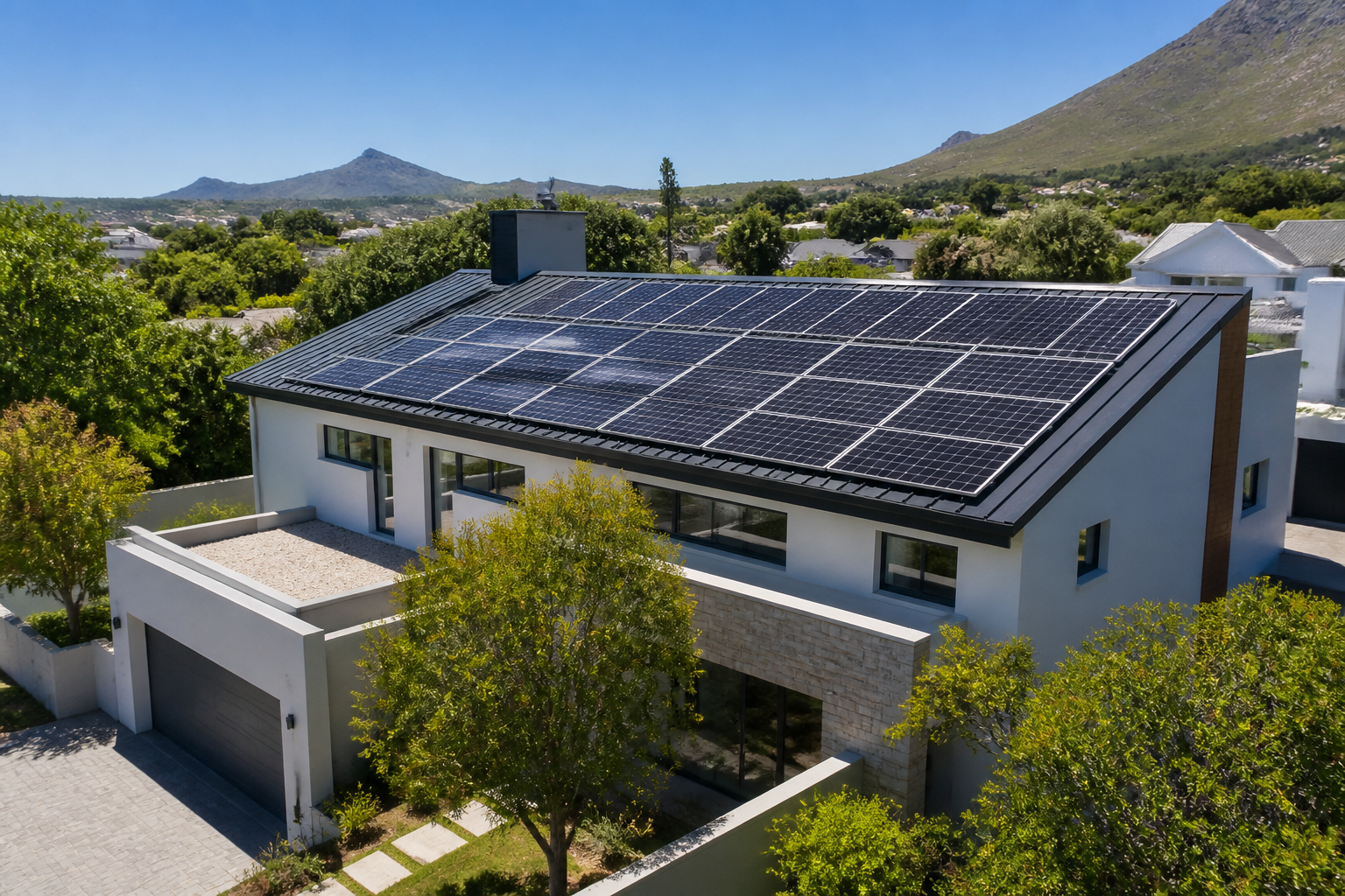 Illustrative concept visual for Solar / inverters; not client work, stock confirmation or an available service.